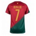 Günstige Portugal Cristiano Ronaldo #7 Heim Fussballtrikot WM 2022 Kurzarm